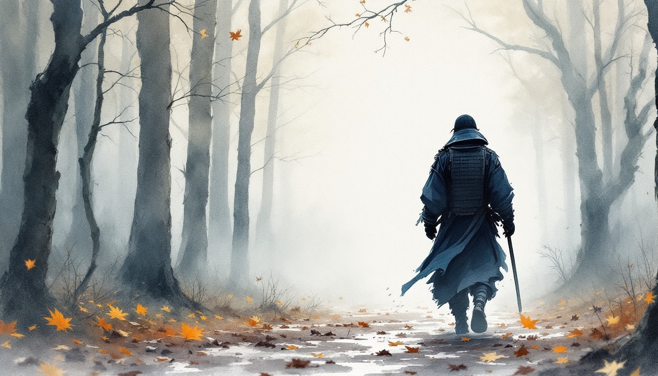 Samurai Path Design Free Samurai's Misty Path Image - Samurai, Warrior, Forest | Download ...