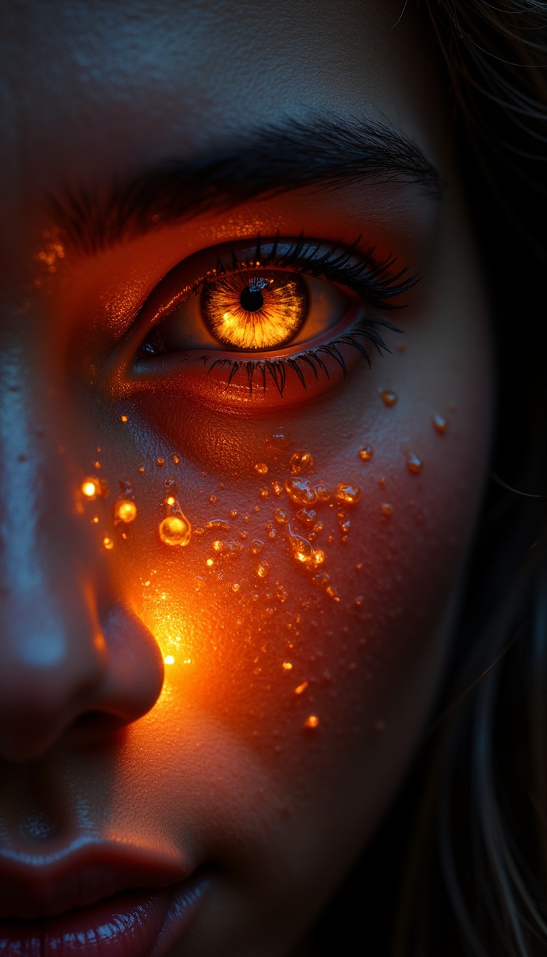 Free Ember Within Eye Image - Firelight, Amber, Macro | Download at ...
