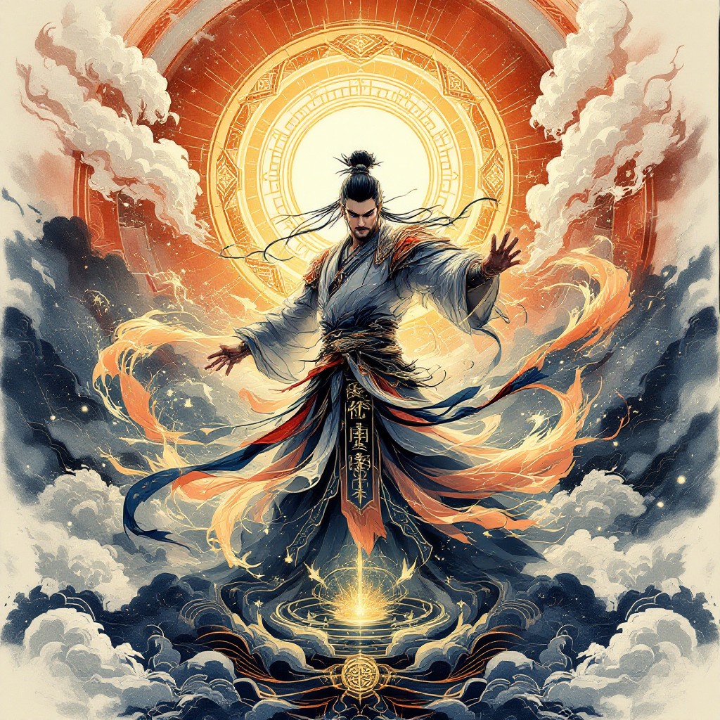 Free Celestial Warrior Ascends Image - Warrior, Celestial, Divine ...