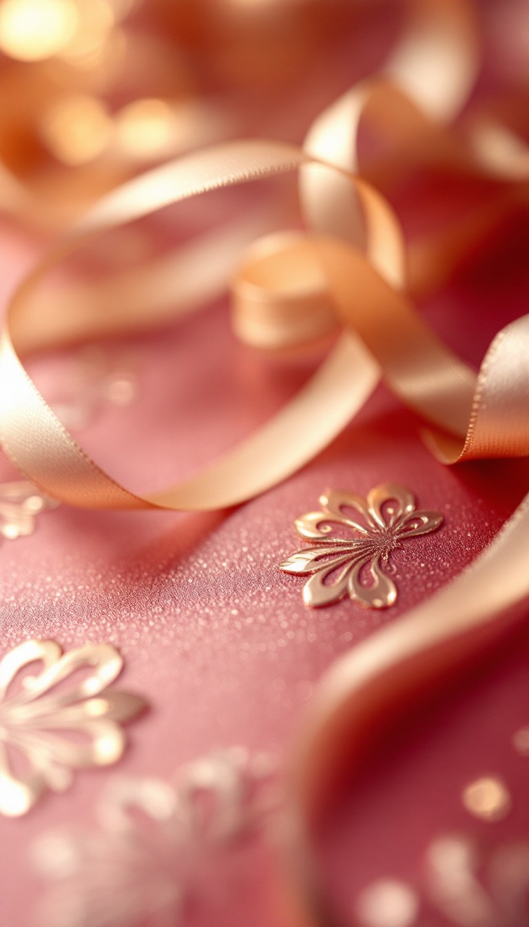 Golden Ribbo Free Elegant Golden Ribbons Image - Ribbon, Gold, Burgundy | Download ...