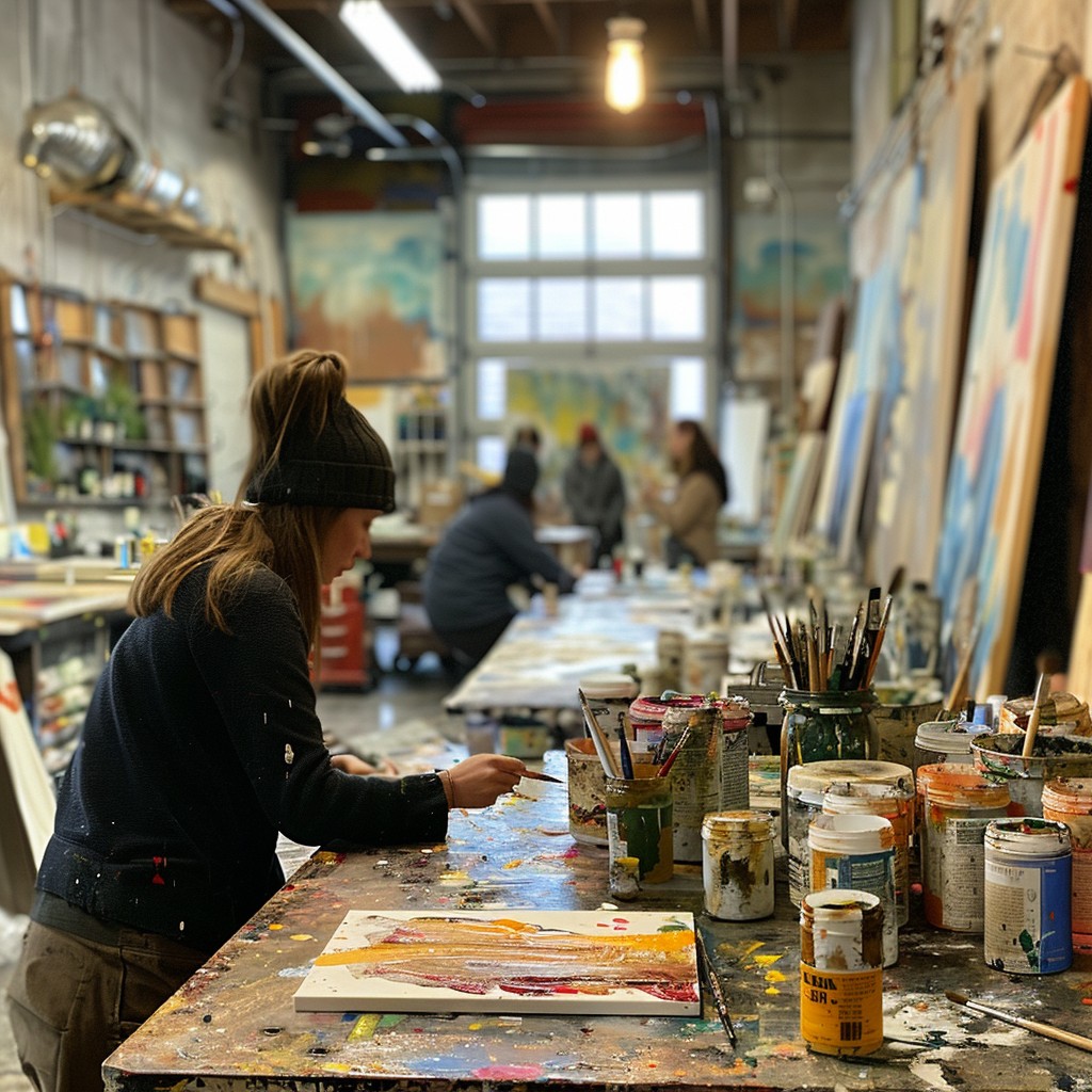 Free Artists at Work Image - Art, Studio, Creativity | Download at ...