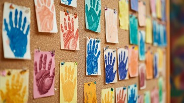 Mini Hand Prints Color Free Colorful Hand Prints Image - Art, Hands, Prints | Download at ...