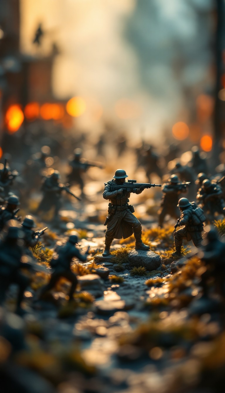 Free Epic Miniature Battle Image - Battle, Soldiers, Miniature ...