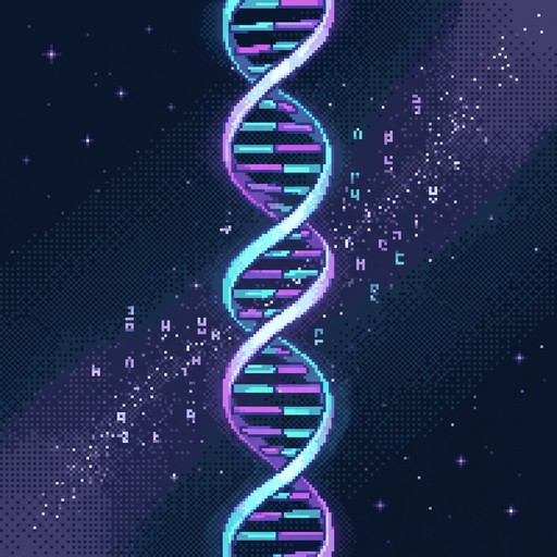 Free Cosmic DNA Spiral Image - Dna, Genetics, Helix | Download at StockCake