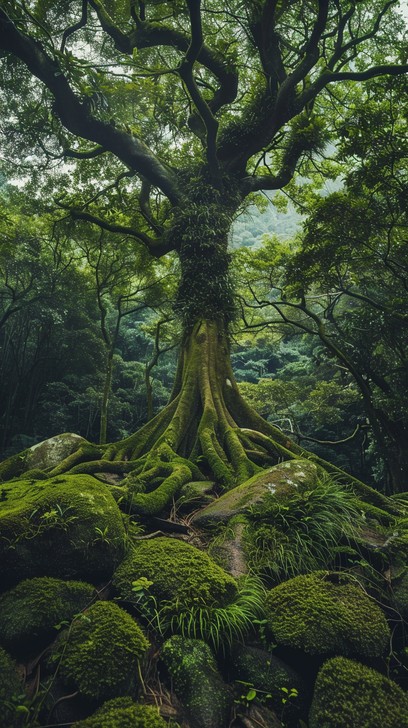Tree Forest Entourage Free Enchanted Forest Scene Image - Forest, Ancient, Tree | Download at ...