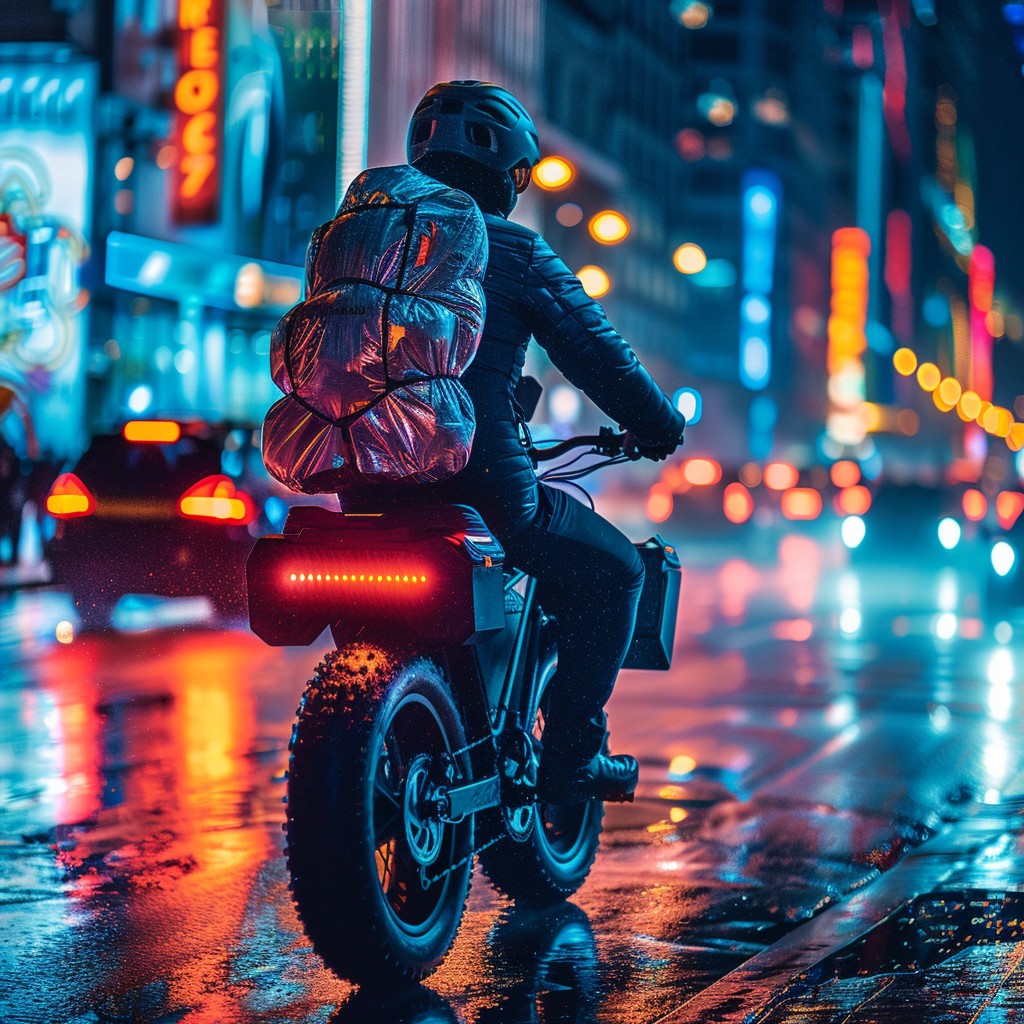Motorcycle Rear Night Free Motorcycle Night Ride Image - Night, Motorcycle, Neon | Download ...