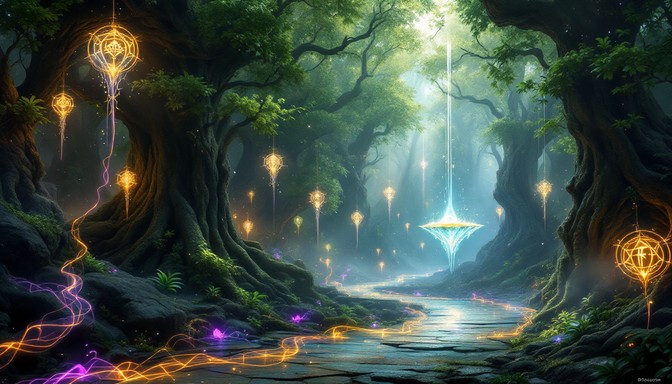 Free Enchanted Forest Pathway Image - Forest, Mystical, Enchanted ...