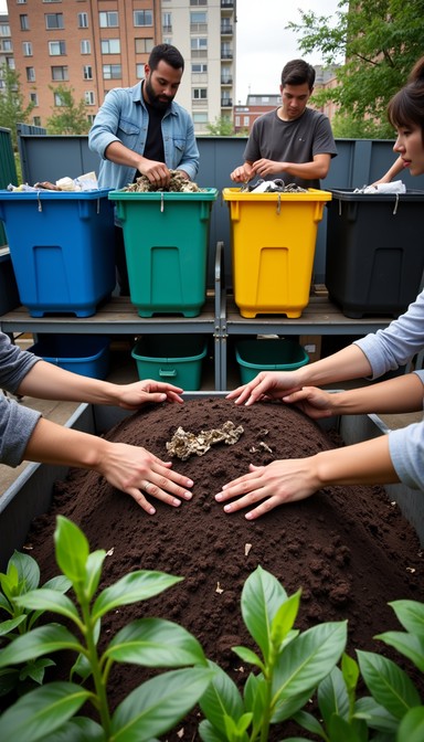 Recycle Collaboration Free Collaborative recycling effort Image - Recycling, Sustainability ...