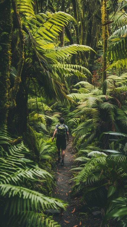 Free Forest Hiking Adventure Image - Forest, Hiking, Ferns | Download ...