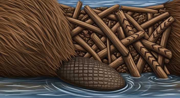 Free Beaver Dam Diorama Image - Beaver, Dam, 3d | Download at StockCake