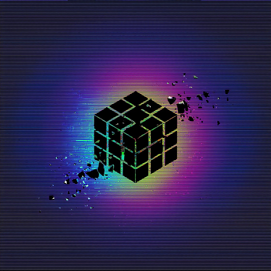 Soft Decay Core Free Digital Core Decay Photo - Pixel, Glitch, Cube | Download at StockCake