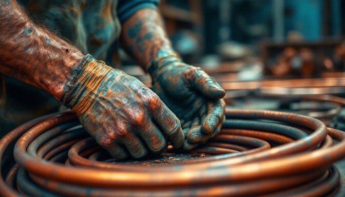 Free Hands Shaping Copper Image - Copper, Industrial, Craftsmanship ...