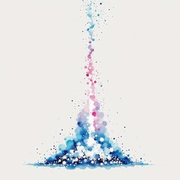 Steam Rising Draping Blue Download Mystic Steam Rising Image - Watercolor, Steam, Ethereal ...