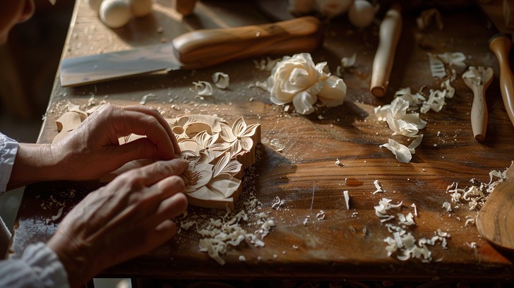 Carving Work Free Artisan Carving Totem Image | Download at StockCake