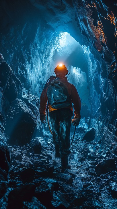 Free Cave Exploration Adventure Image - Explorer, Cave, Adventure ...