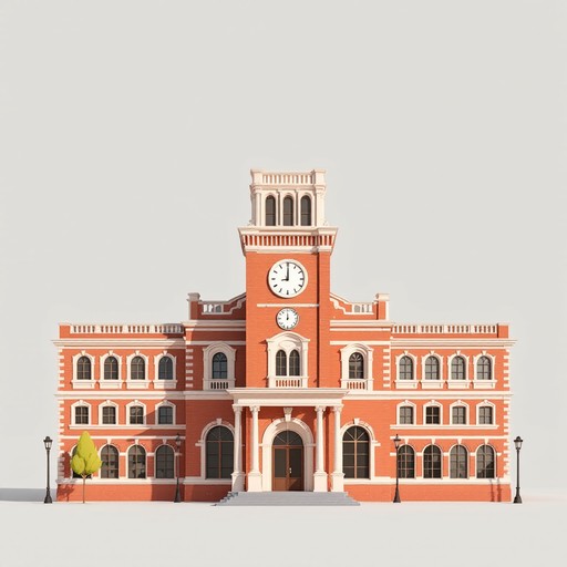 Free Coral Clock Tower Image - Academic, Architecture, Building ...