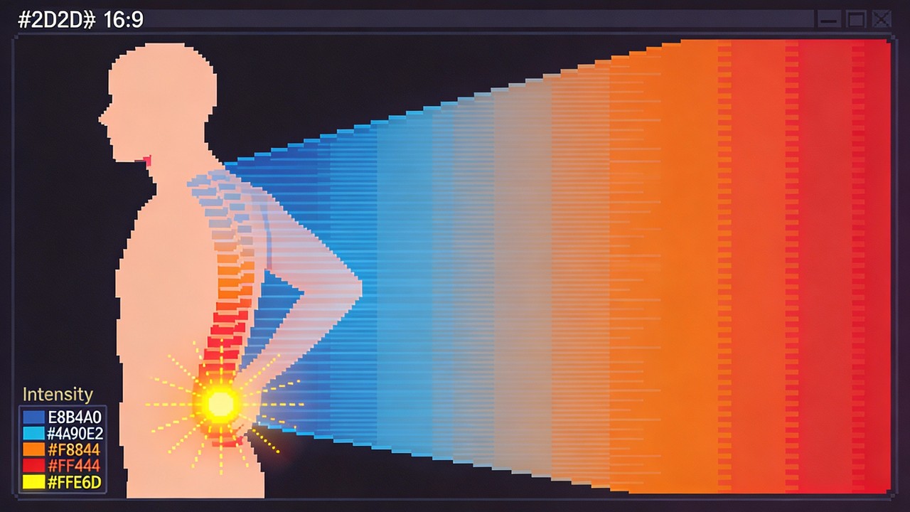 Free Back Pain Visualization Image - Backache, Pain, Medical | Download ...
