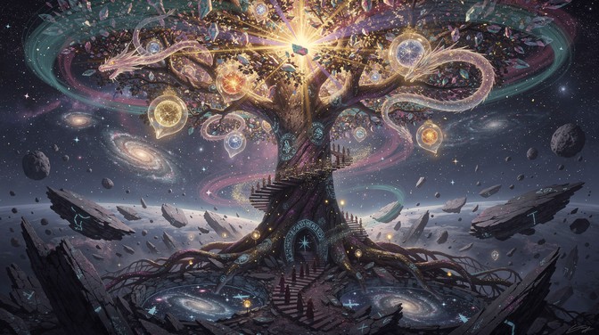 Free Cosmic Tree Wonder Image - Cosmic, Tree, Galaxy | Download at ...