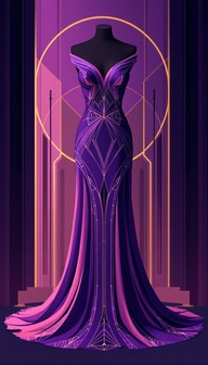 Free Purple Gradient Gown Image - Gown, Purple, Pink | Download at ...