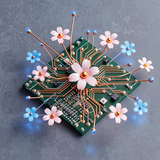 Free Circuit Garden Blooming Image - Circuits, Fractals, Technology ...