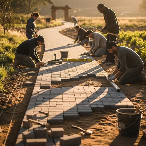 Free Building Stone Pathways Photo - Construction, Pathway, Pavers ...
