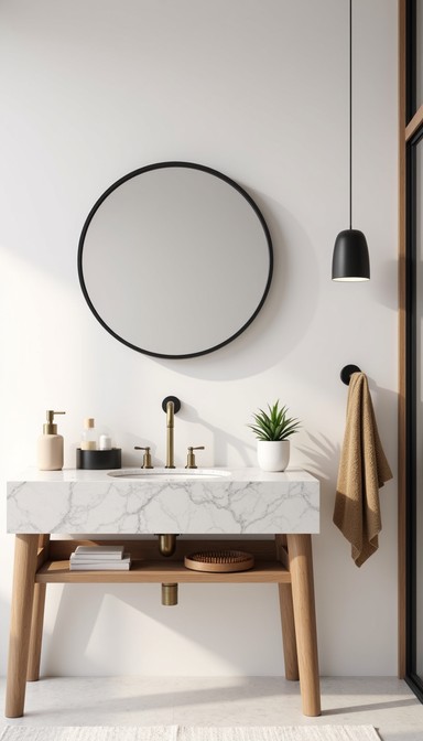 Free Minimal Marble Vanity Image | Download at StockCake