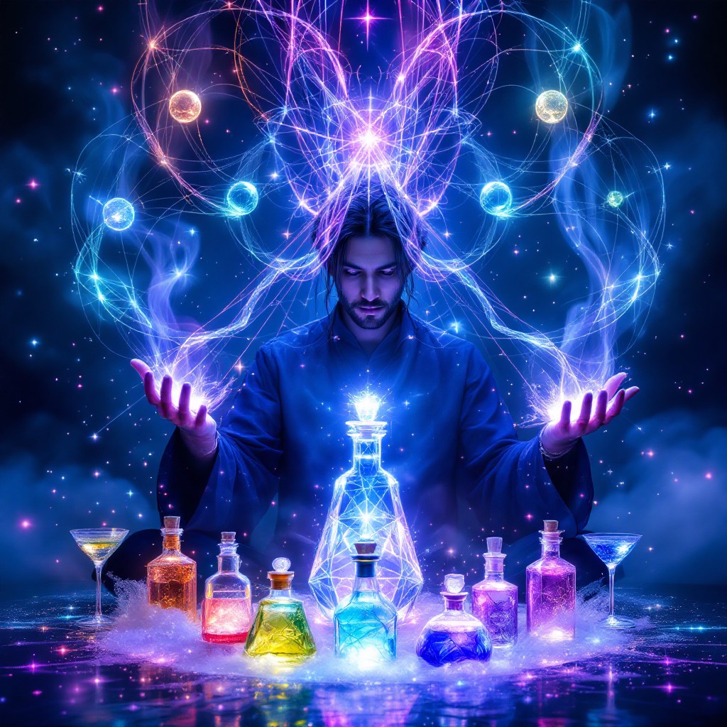 Free Cosmic Potion Master Image - Magical, Mixology, Alchemy | Download ...