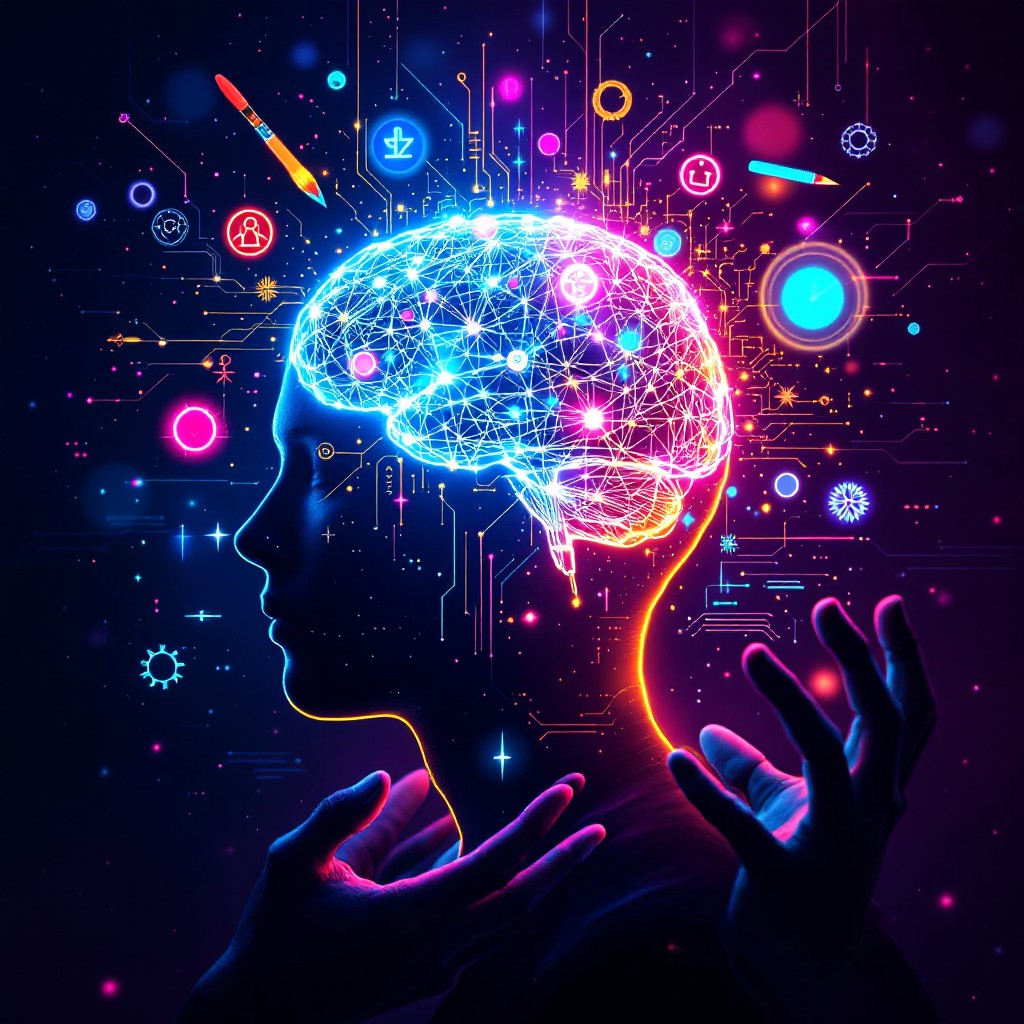 Free Neural Creativity Unleashed Image - Brain, Digital, Neural ...