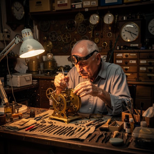 Restoring Time Free Restoring Broken Time Image - Craftsman, Artisan, Clockmaker ...