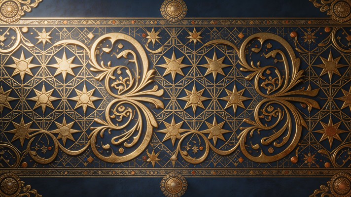 Islamic Pattern Texture Gold Free Golden Islamic Pattern Image - Pattern, Islamic, Gold | Download ...