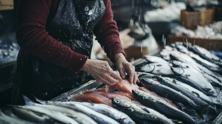 Free Busy Fish Market Image - Market, Fish, Vendors | Download at StockCake