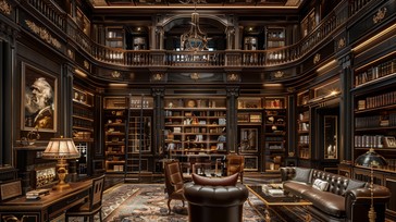 Free Elegant Home Library Image - Library, Books, Wood | Download at ...