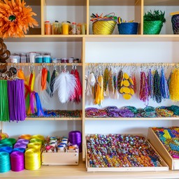 Free Colorful craft supplies Image - Crafts, Colorful, Supplies ...