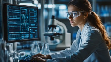 Free Scientist analyzing data Image - Scientist, Laboratory, Research ...