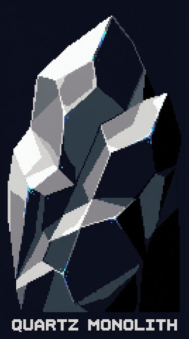 Free Crystal Pixel Monolith Image - Crystal, Quartz, Monolith ...