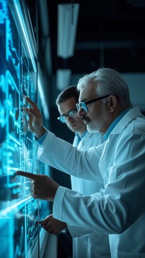 Free Scientists Analyzing Data Image - Scientists, Laboratory, Research ...