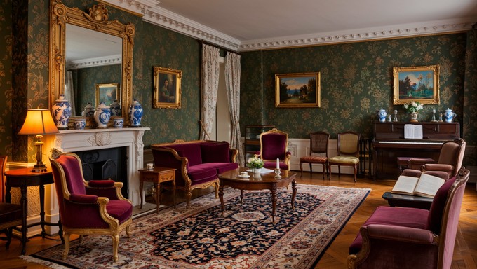 Free Victorian Afternoon Elegance Image - Victorian, Elegant, Parlor ...