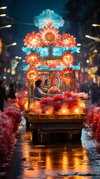 Free Illuminated Night Parade Image - Festival, Lanterns, Night ...