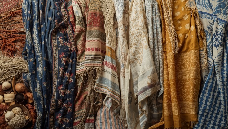 Textiles Traditional Performance Free Traditional Textile Artistry Image - Textile, Pattern, Khaki ...