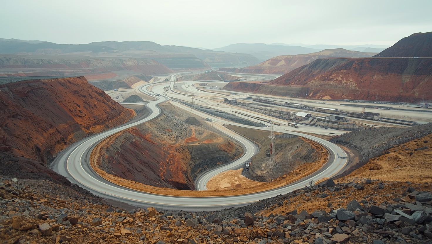 Mine Rd Free Winding Mine Road Image - Mining, Quarry, Excavation | Download at ...