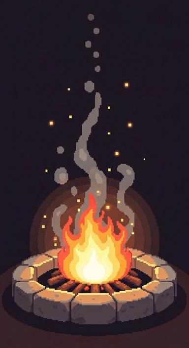 Free Fire Ice Gradient Image - Pixel, Retro, 8-bit | Download at StockCake