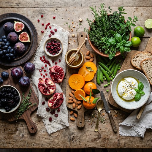 Free Colorful Farmhouse Feast Image - Rustic, Farmhouse, Food ...