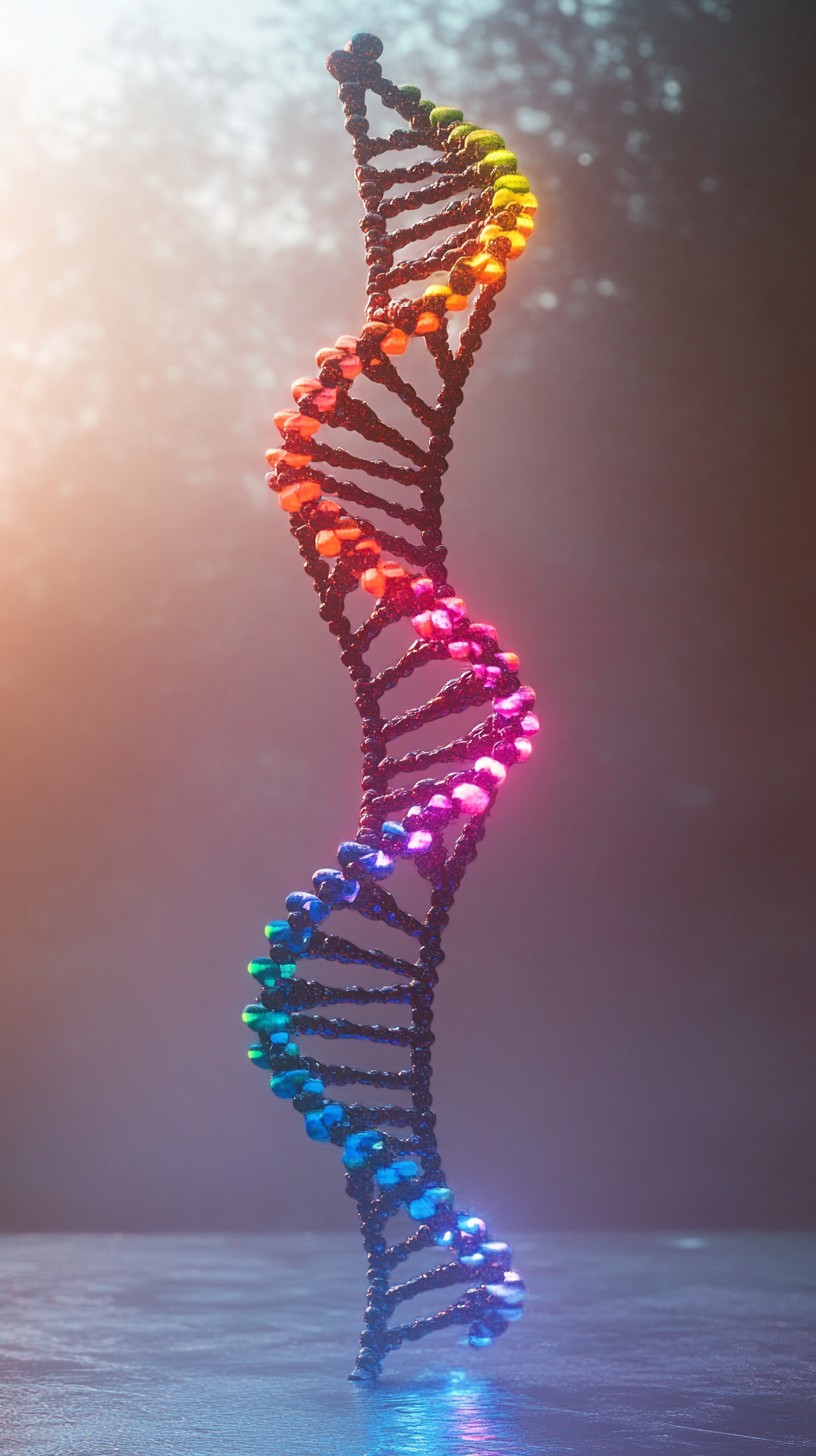 Free Illuminated DNA model Image - Dna, Illuminated, Model | Download ...