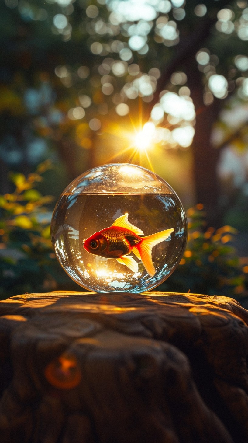 Sphere Fish Free Fish in Sphere Image - Goldfish, Sphere, Sunlight | Download at ...