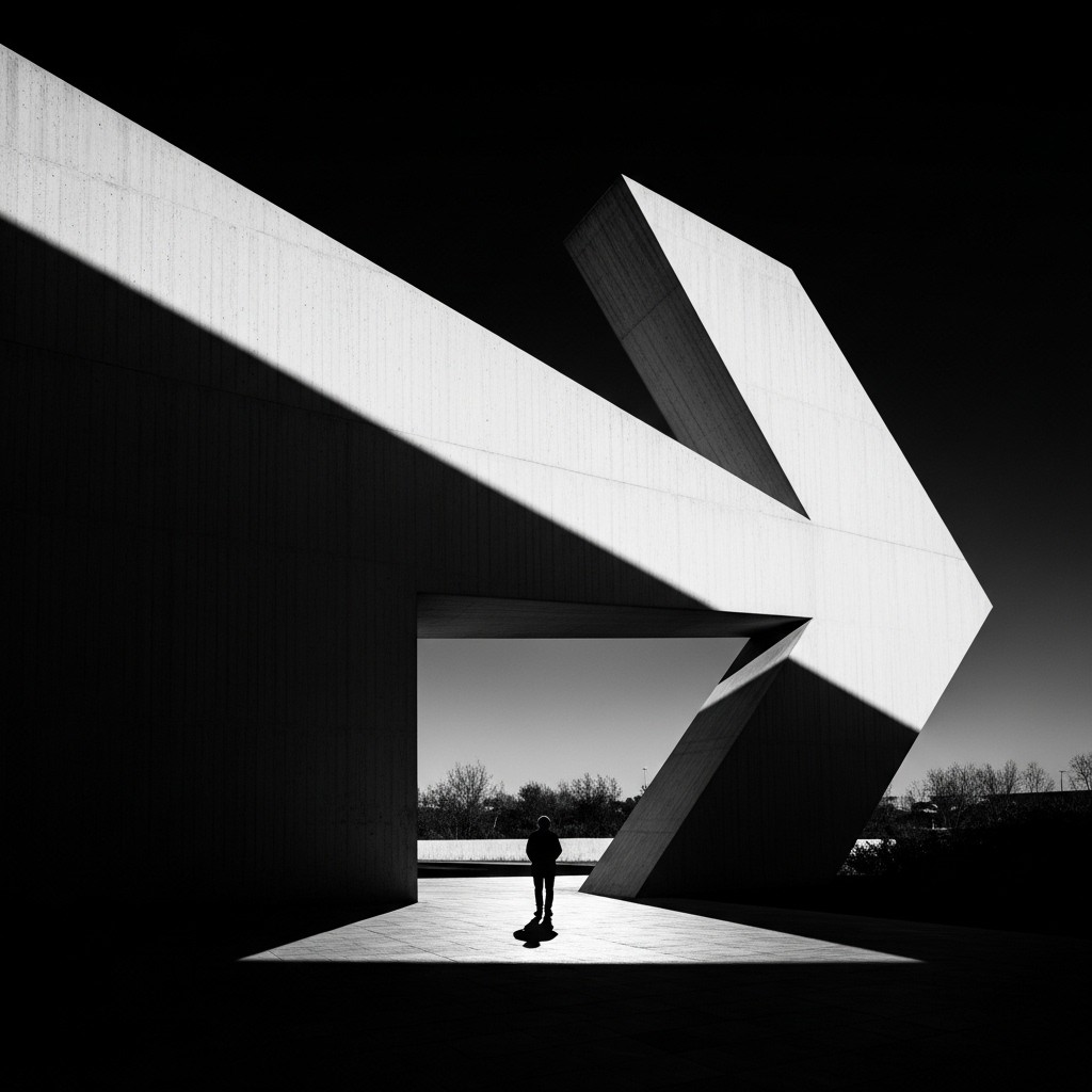 Through Shadow Free Direction Through Shadows Image - Minimalist, Architectural ...