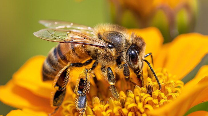 Free Bee Pollinating Flower Image - Bee, Flower, Pollination | Download ...