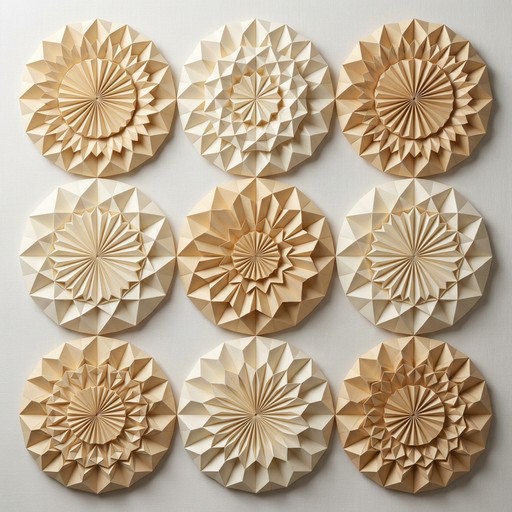 Geometric Handcraft Free Geometric Paper Sculptures Image - Papercraft, Geometric ...