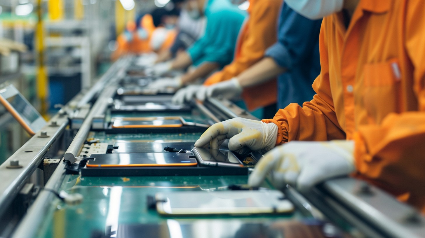 Production Assembly Image Free Industrial Assembly Line Image - Industry, Assembly, Workers ...