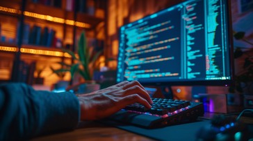 Free Coding Workstation Setup Image - Programming, Coding, Computer ...