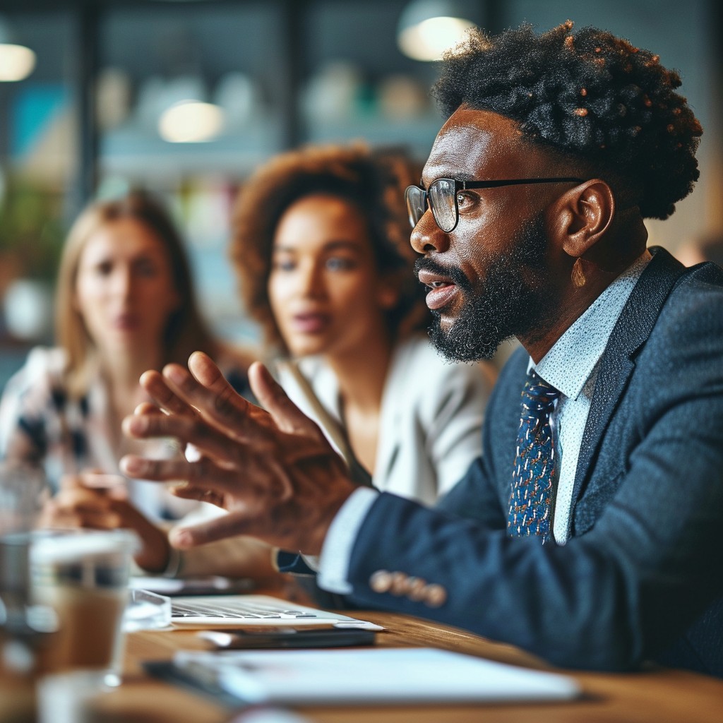 Free Engaged Business Discussion Image - Meeting, Office, Discussion ...